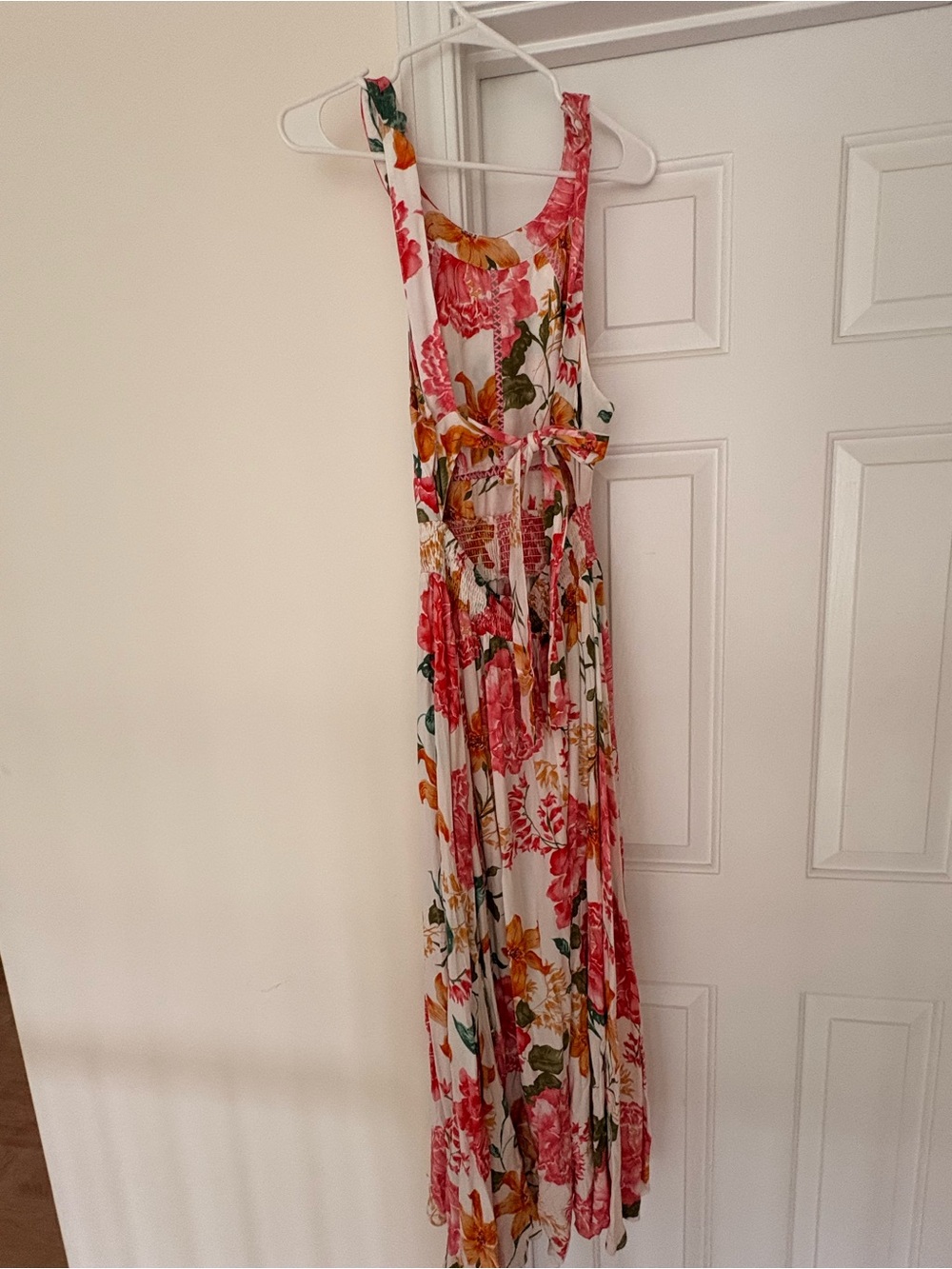 Long floral dress